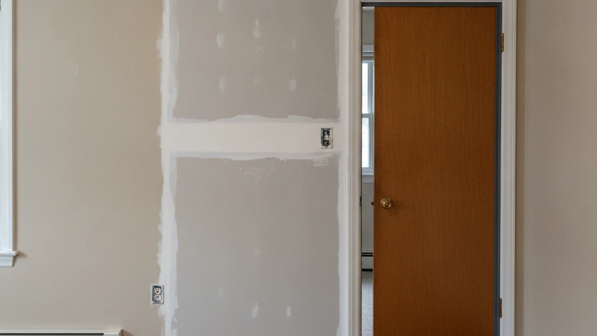 Punch list repairs South Utica New York Oneida County older home drywall door trim weatherstrip multiple repairs one visit Marco